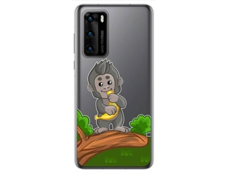 Carcasa Huawei P40 TUMUNDOSMARTPHONE Dibujos Transparente Multicolor