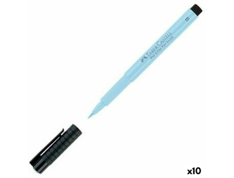 Rotuladores FABER-CASTELL pitt artist azul claro 10 unidades