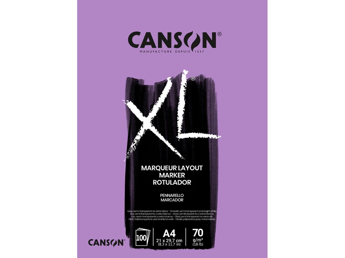 Bloc de Dibujo y Estudio CANSON Xl Marker Din A3