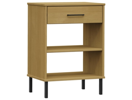 Armario Consola VIDAXL Marrón Madera (50x35x70 )