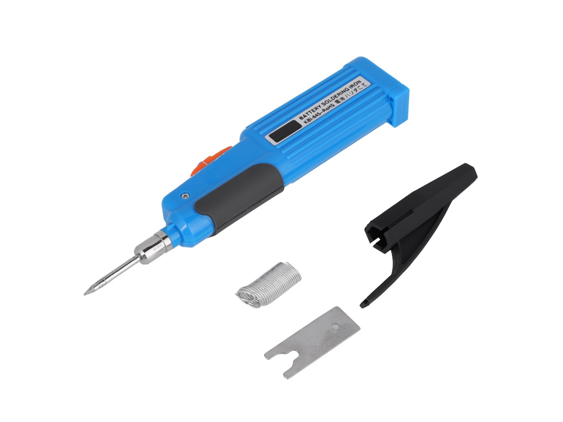 Soldador Inalámbrico Kbi-645 Con Batería, 6w, 4.5v, Se Calienta Rápidamente Hasta 450°c, Antiestático.