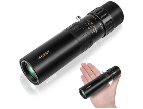 Prismáticos ENKERS Monoculares 12X50 HD Monocular de vista de alta potencia con soporte para teléfono inteligente Visión diurna y nocturna Baja imp...