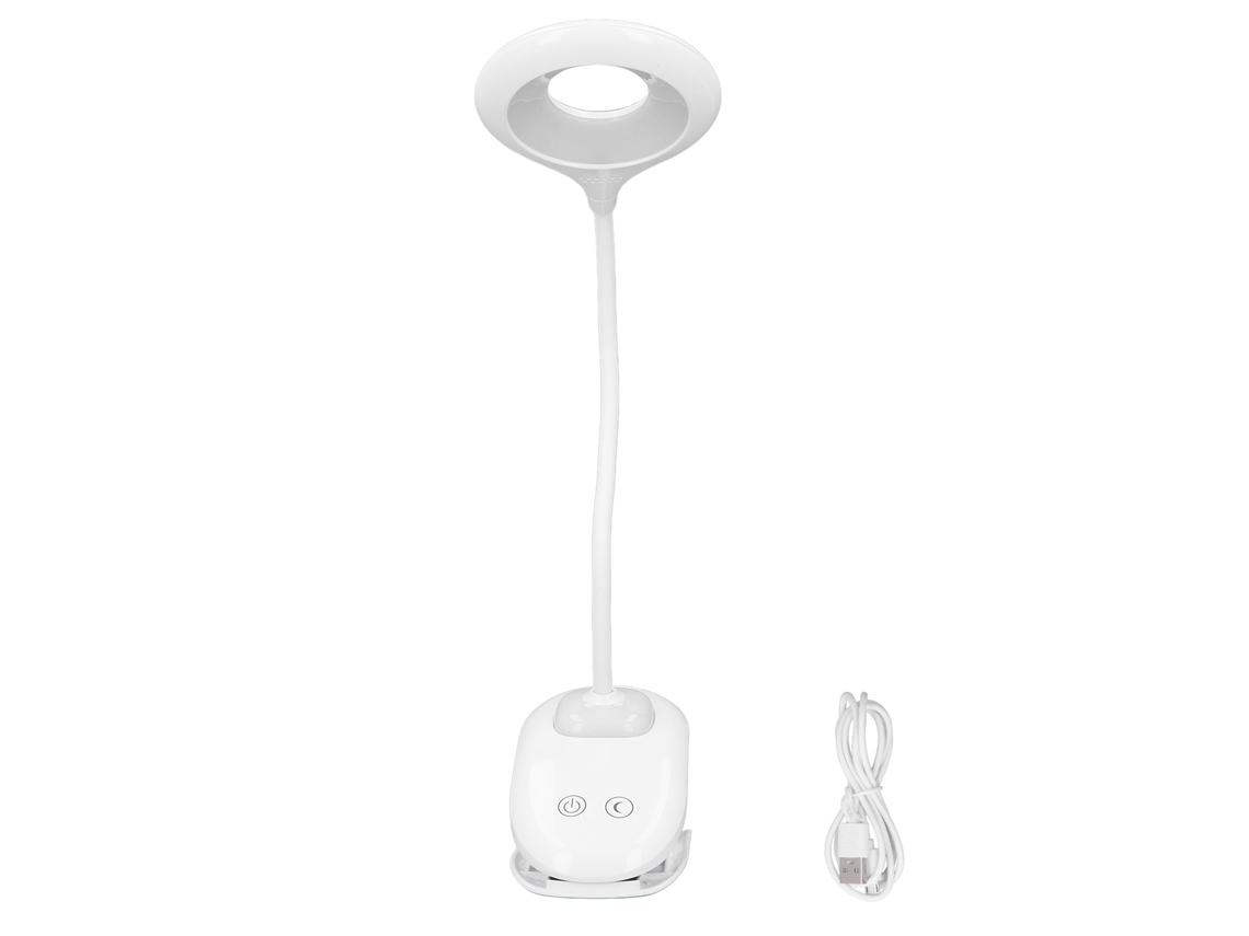 2026-luz De Lectura Led Usb Plegable Portátil Clip 360° Flexible Sin Glare Para Libros Y Cama