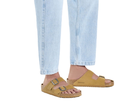 Sandalias BIRKENSTOCK Estampadas Arizona Ante Marrón (40)
