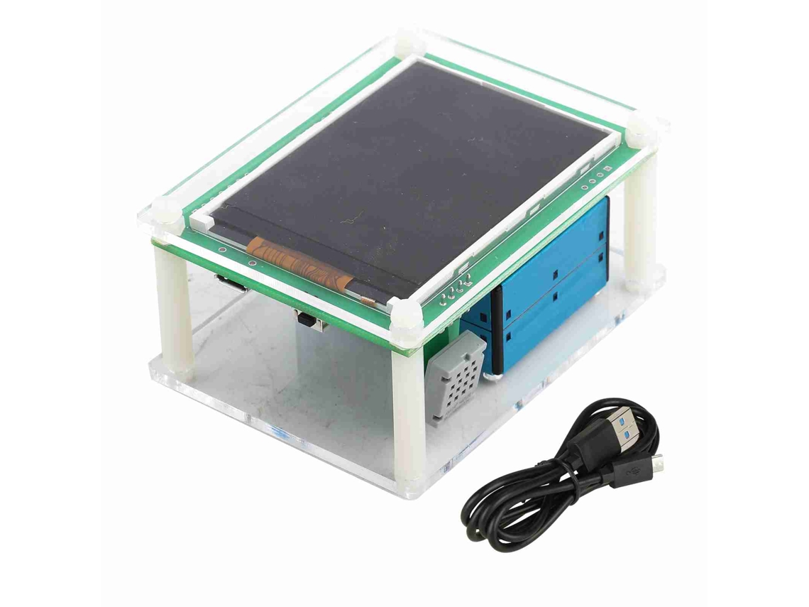 Detector Digital Multifuncional De Calidad Del Aire Pm2.5 De 2,8" Para Coche Y Hogar Con Monitor Aqi.