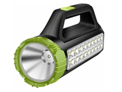Linterna Alto Brillo Lámpara Led Cuentas Lámpara De Doble Propósito Ahorro De Energía Inteligente Super Larga Espera Negro YEMAESRE