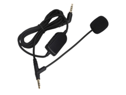 Cable De Audio Para Auriculares Con Control De Volumen, Cable Para Auriculares Gaming Vmoda Negro