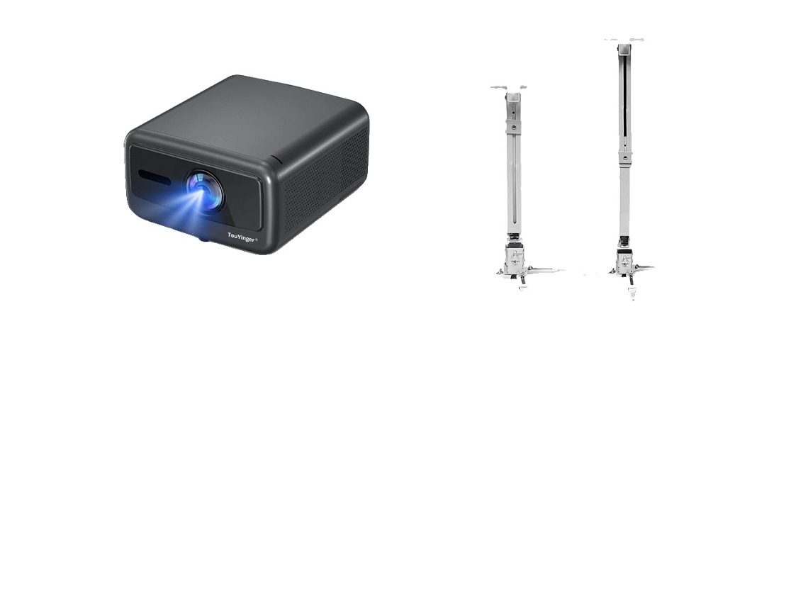 Proyector, 2800 lúmenes ANSI, resolución de 1920 x 1080, compatible con Q12w Pro y OEM