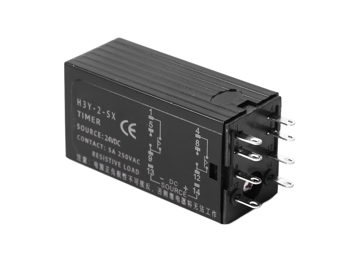 Veloriskku-rele De Retardo Temporal Digital 0.1s-99h 8 Pinos Ciclo Timer Relay Controle Automático Dc24v