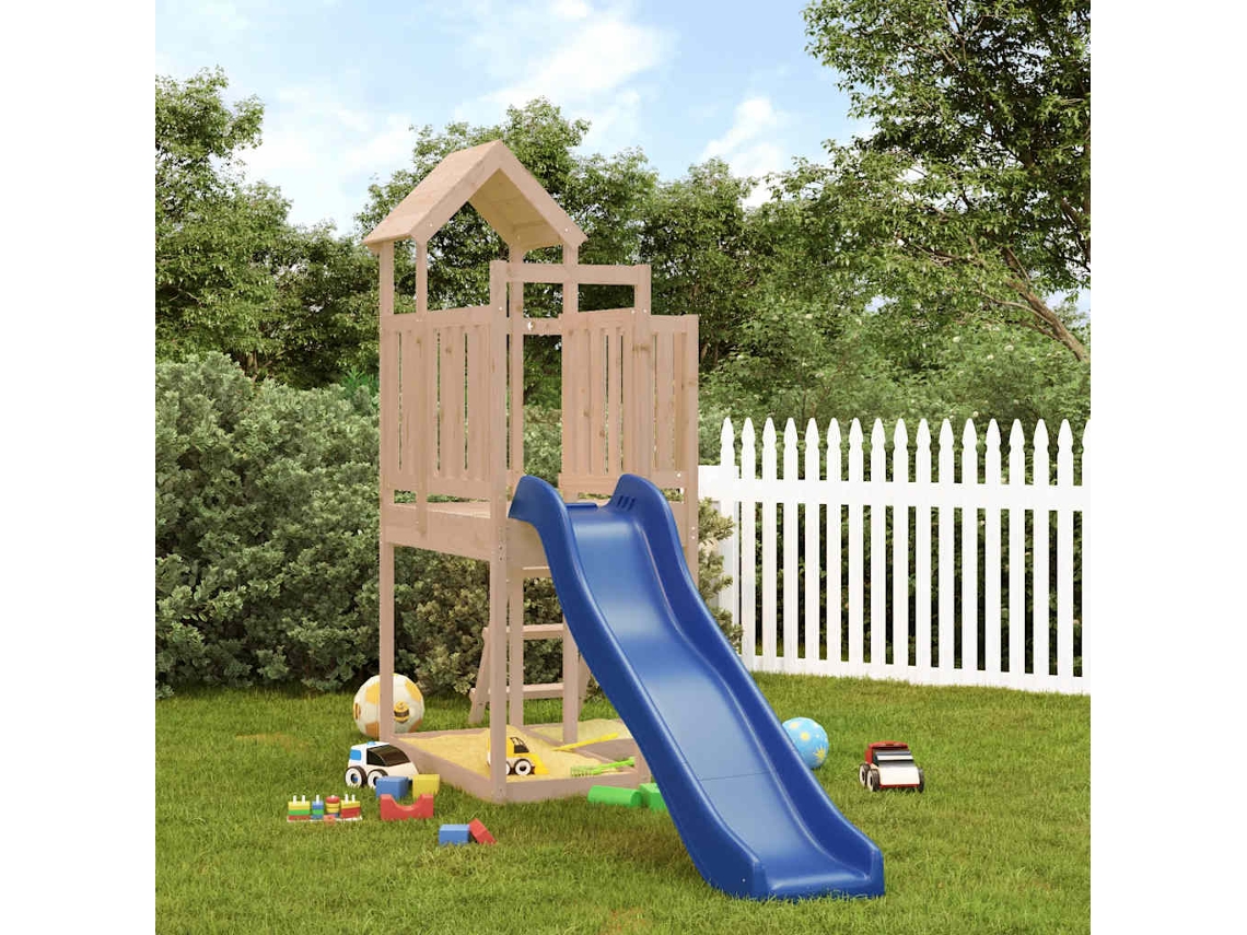 Lovely Home - Juego de exterior de madera maciza de pino Wsd39974