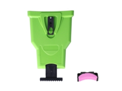 Afilador De Dientes De Motosierra Universal Portátil Para Barras De 14, 16, 18 Y 20 Pulgadas Con 2 Orificios - Verde