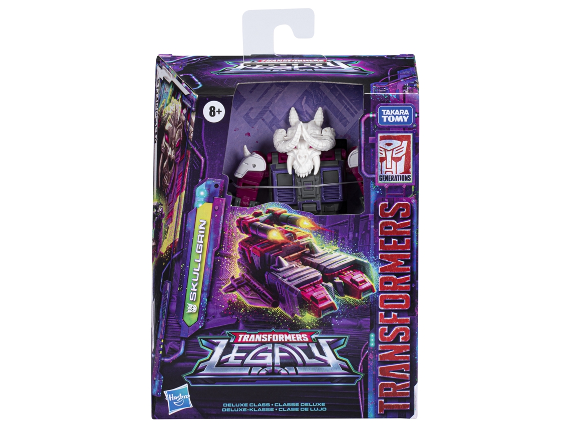 Transformables TRANSFORMERS Generations Legacy Deluxe Skullgrin (Edad Mínima Recomendada: 8 años)