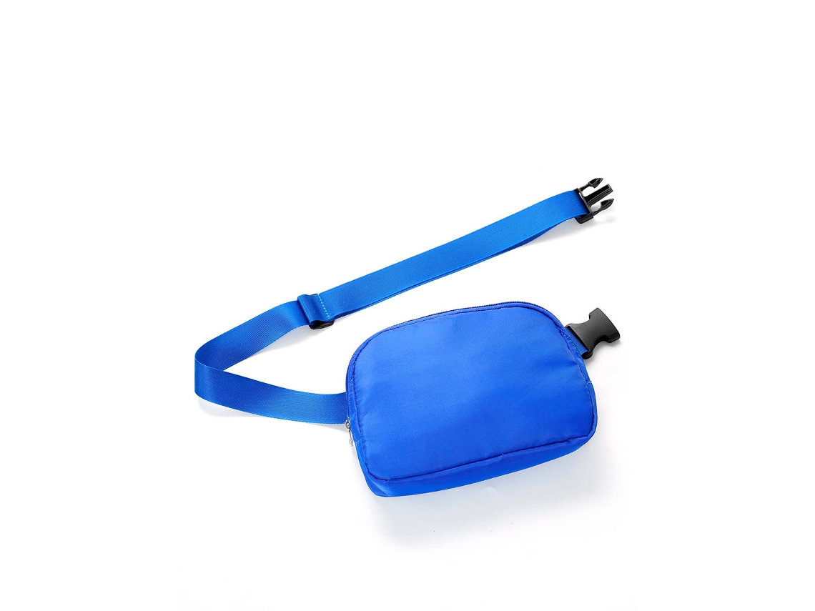 Bolso bandolera multifuncional para hombre y mujer, ideal para deportes y running, azul oscuro Tommy01