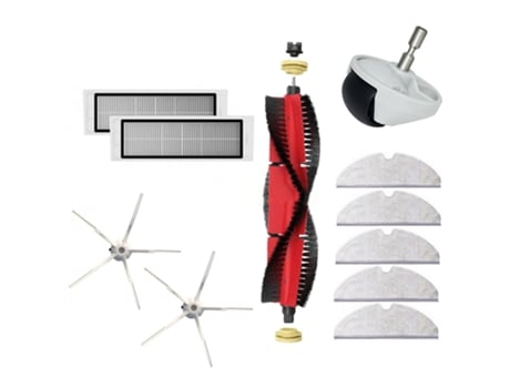 Accesorios de vacío para Xiaomi Roborock S5 Max S55 S6 S60 Pure S5Max, paño de mopa, filtro Hepa, cepillo principal, piezas de Cepillo Lateral