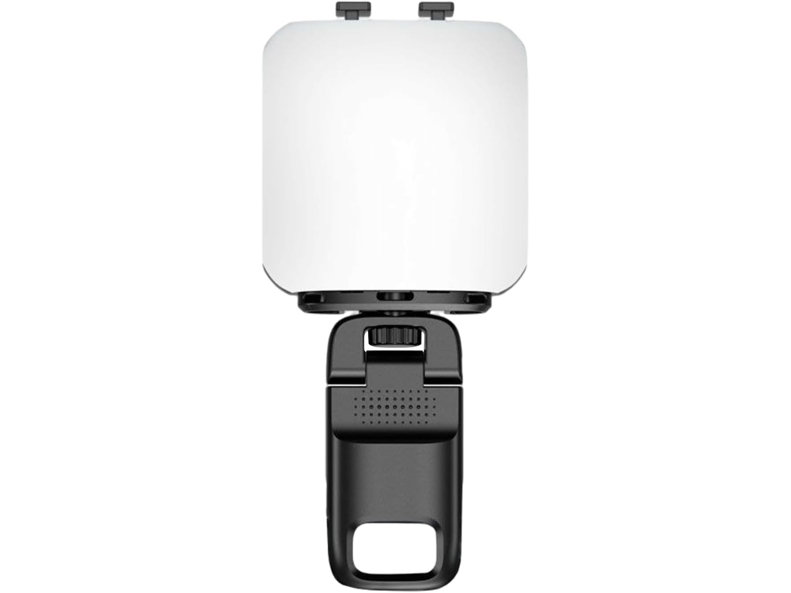 Linterna Para Móvil – Luz De Vídeo Con Clip | Fabricada En Abs | Funciona Con Pilas