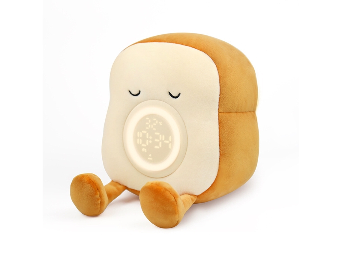 Lámpara De Ambiente Led De Lujo, Despertador Con Forma De Tostadora, Bonito Y Elegante, Para La Mesita De Noche, Un Regalo Ideal Para La Hab