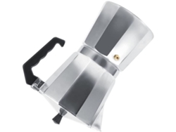 Práctica cafetera para cocina de hornillos tipo italiano de aluminio 3 6 9 12 tazas cafetera con mango resistente al calor para el hogar y la Oficina 850