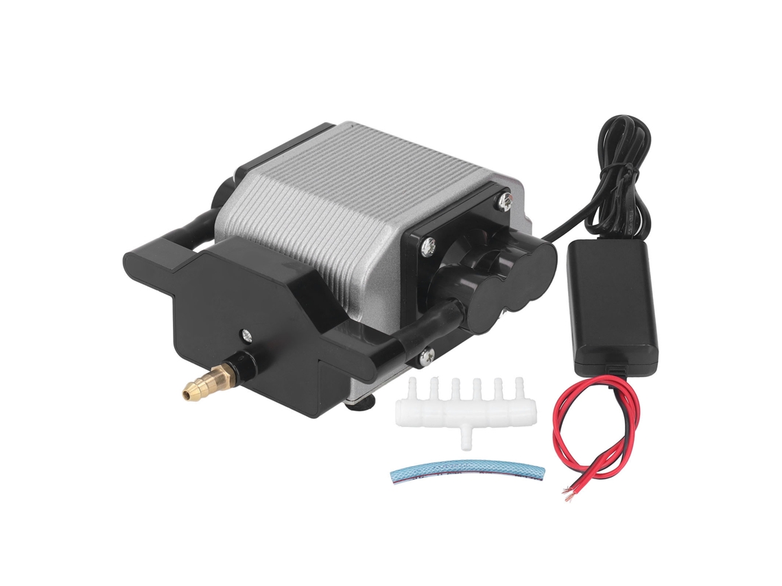 Bomba neumática de asistencia para máquinas láser, estable, de bajo nivel de ruido, 16 W CC, para grabadoras y cortadoras láser.