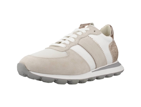 Zapatos de Mujer GEOX Spherica Vseries Tecido Beige (38)