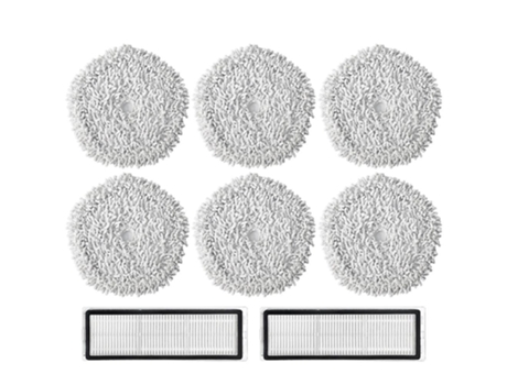 Para xiaomi dreame w10 / w10 pro robot lavável filtro hepa pano esfregão