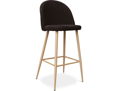 Banco tapizado en tela de diseño escandinavo 73 cm Evelyne SCANDINAVIAN STYLE