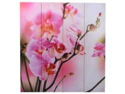 Biombo plegable | Separador de ambientes | Separador de espacios con estampado floral 160x170 cm