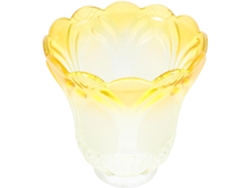 Lámpara colgante de cristal de diseño moderno, compatible con bombillas, iluminación suave para salón y techo. SFUSHOS