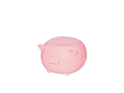 Altavoz Bluetooth Con Forma De Cerdo, Rosa