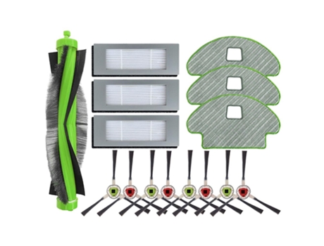 Escova lateral principal panos filtro para irobot roomba combo113 robótico