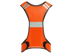 Chaleco Reflectante Flexible Y Ajustable Para Actividades Al Aire Libre, Correr De Noche, Pescar Y Para Mayor Seguridad.
