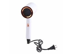 Secador De Cabelo Doméstico De Rápido Secagem Com Controle De Temperatura Inteligente Frio E Quente 800w Branco