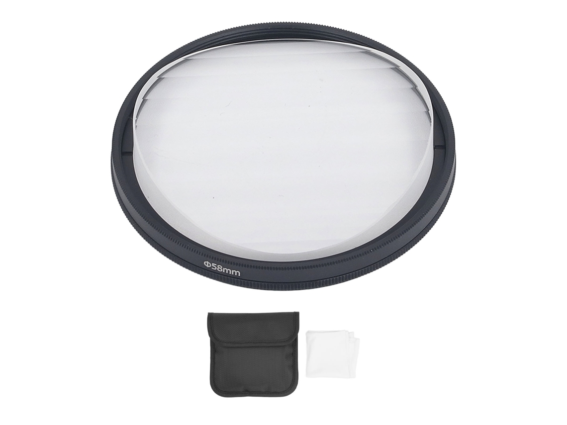 Filtro Prisma Lineal De Vidrio Mrc Para Cámara Efectos Especiales Imágenes Coloridas Repetidas Desenfoque Primer Plano 58mm