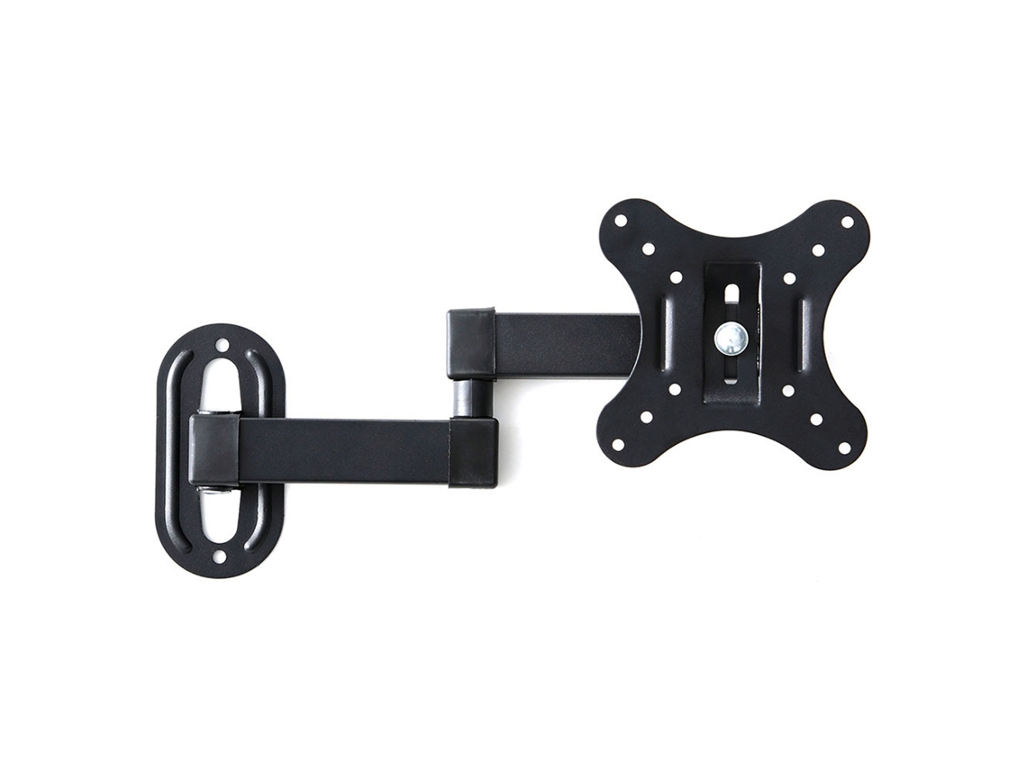 Soporte Mural Universal Para Tv Retráctil, Inclinable Y Giratorio Con Fuerte Capacidad De Carga Para Tv De 14‑27 Pulgadas