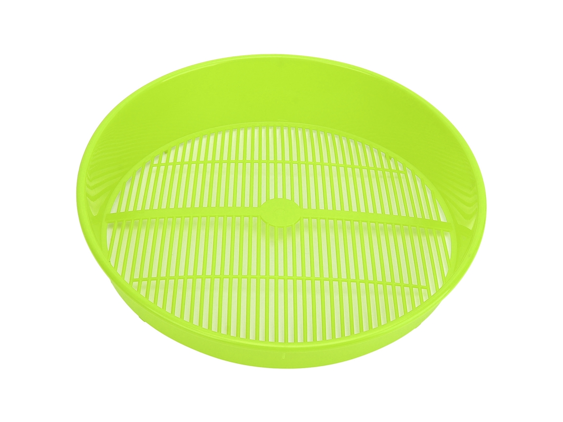 Lavabo de plástico PP para lavar frutas, ideal para arándanos y jardinería.