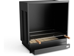 Parrilla para Barbacoa TUOZI Kitaway (Negro - 73x44.5x80cm)