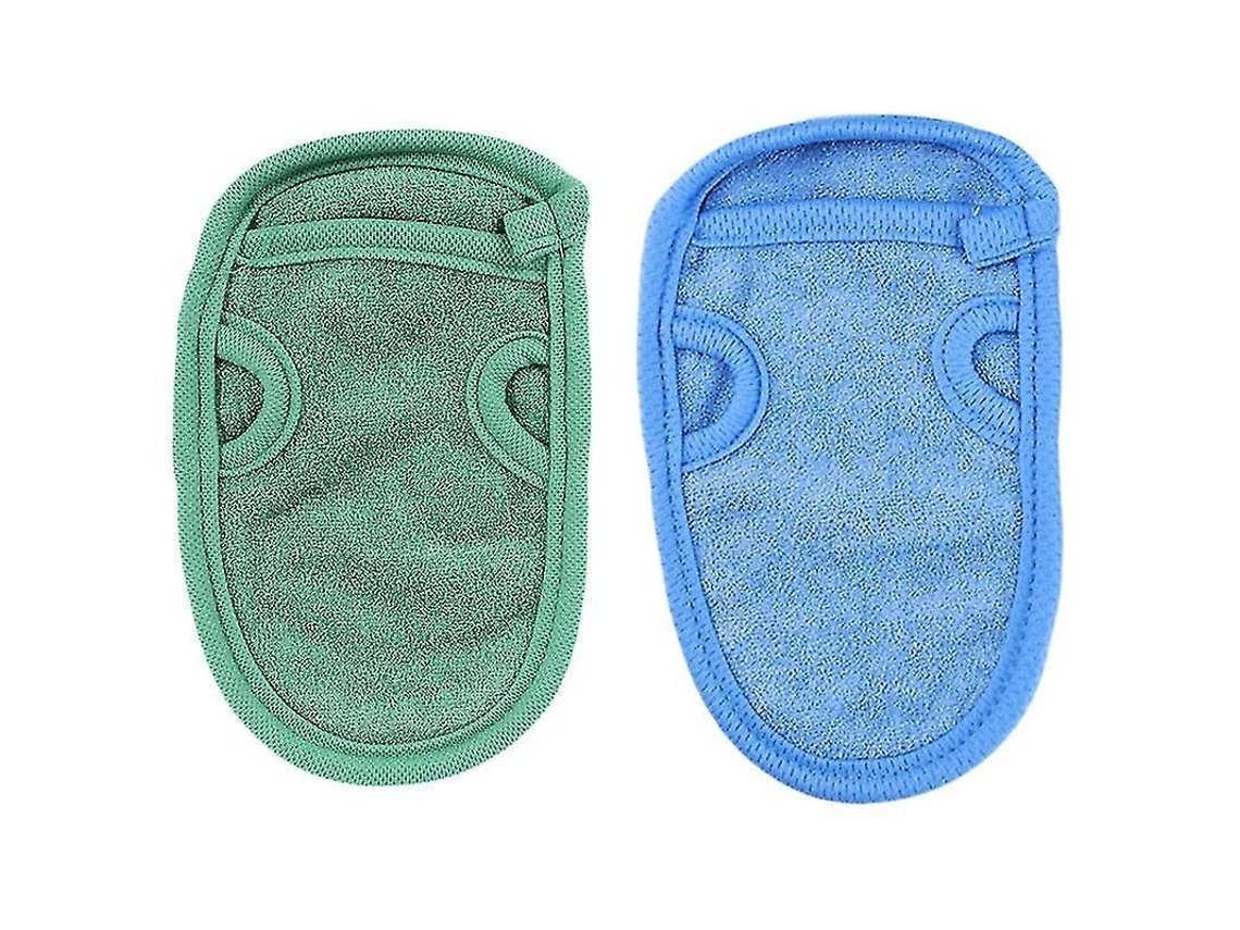 2 Guantes Exfoliantes Corporales, Guantes Para Exfoliar, Guantes De Baño