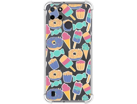 Carcasa Realme C21Y / C25Y TUMUNDOSMARTPHONE Dulces 02 Multicolor