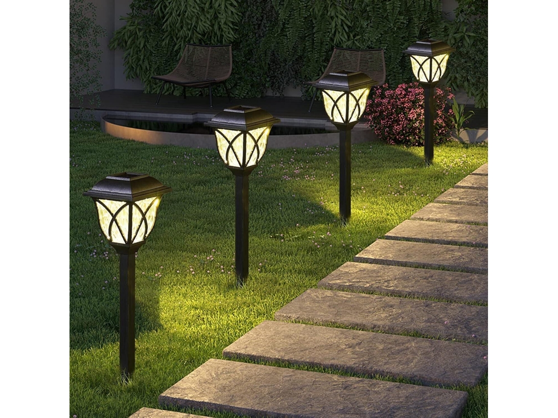 2026-2 Paquetes De Luces Solares Para Jardín Led Ip44, Iluminación Exterior Para Patio, Jardin, Patios, Villa, Camino, Decoración