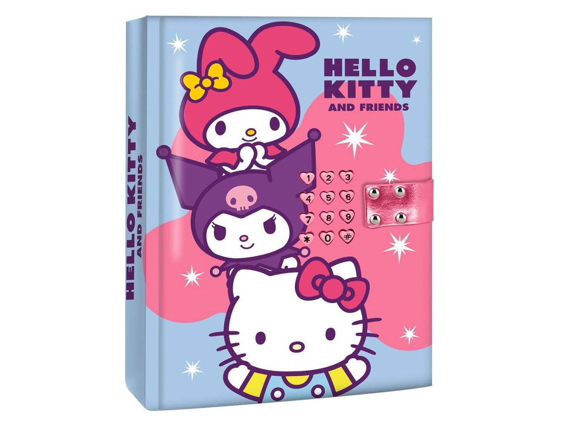 Diário Com Som Hello Kitty And Friends Hk50185