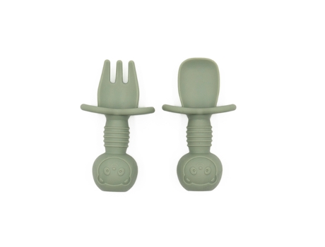 Set de cubiertos de adiestramiento para bebé - BLW ESSENTIALS - Cubiertos Destete