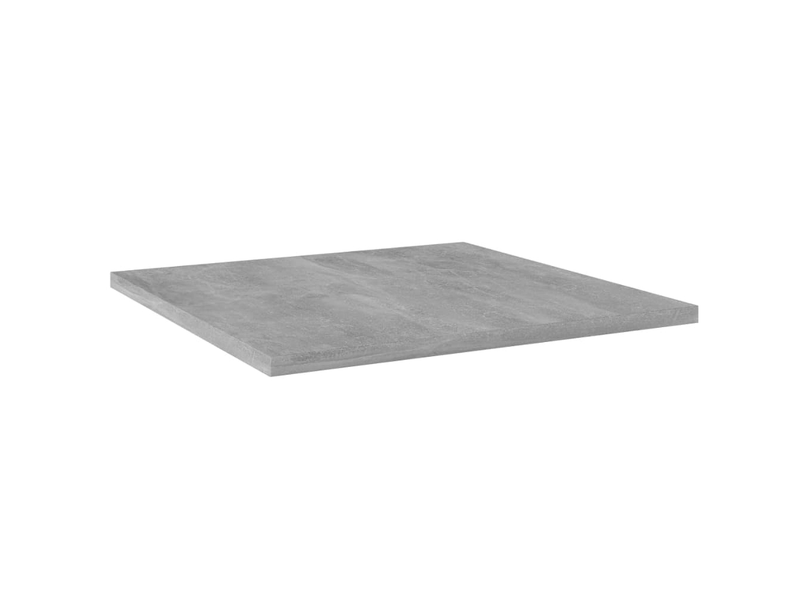 Juego de 4 Estantes Grises para Librería MAISON EXCLUSIVE Derivados de Madera