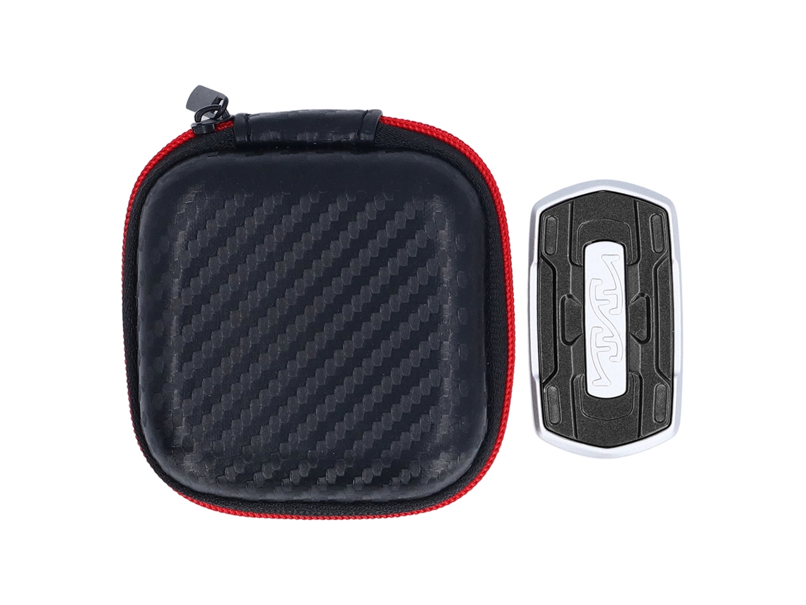Deslizador Magnético Metálico Háptico Con Sonido Metálico Para Aliviar El Estrés, Tdah, Autismo, Plateado/negro