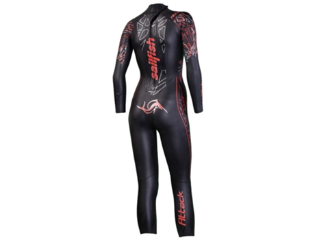 Wetsuit Woman Attack 7 Preto Xssailfish