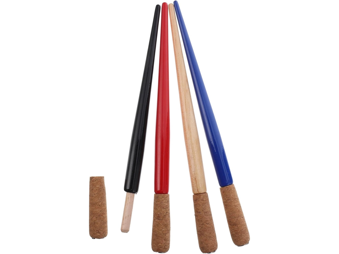 Portalápices 4u De Madera Color Aleatorio Para Caligrafía