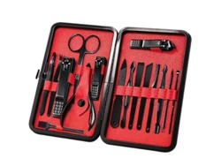 Kit Profesional 15 En 1 Para Manicura Y Pedicura, Acero Inoxidable, Portátil, Regalo Ideal.