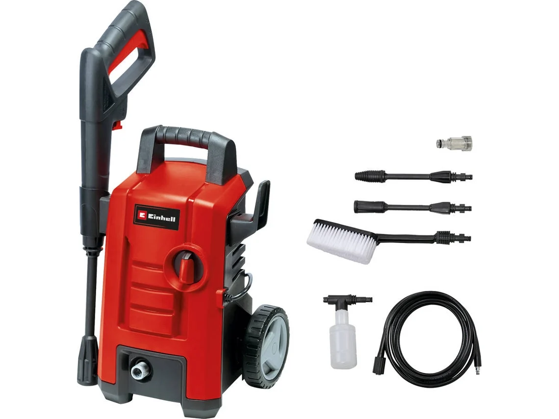 Lavadora a Presión EINHELL TC-HP 130 (Rojo - 1500W)