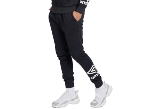 Calça UMBRO Calças De Treino Terrace Preto XL Homem