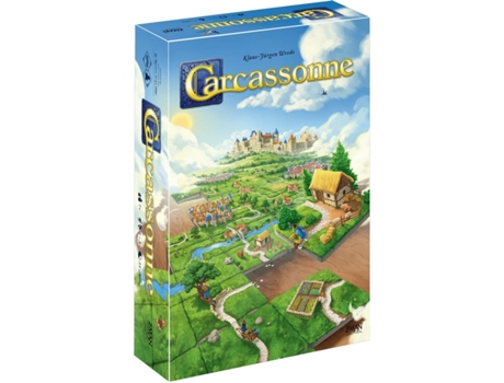 Juego Colectivo ASMODEE Carcassonne (Edad Mínima Recomendada: 7 años - Idioma: Francés)