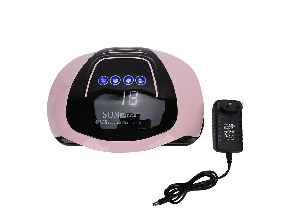 Secador De Uñas Profesional Con Lámpara Uv Led De 96 W, 110-240 V, Enchufe Europeo.