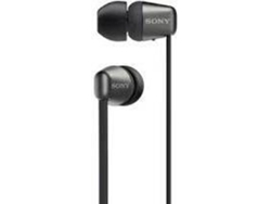 Auriculares Bluetooth SONY Wic310 (In Ear - Micrófono - Negro)